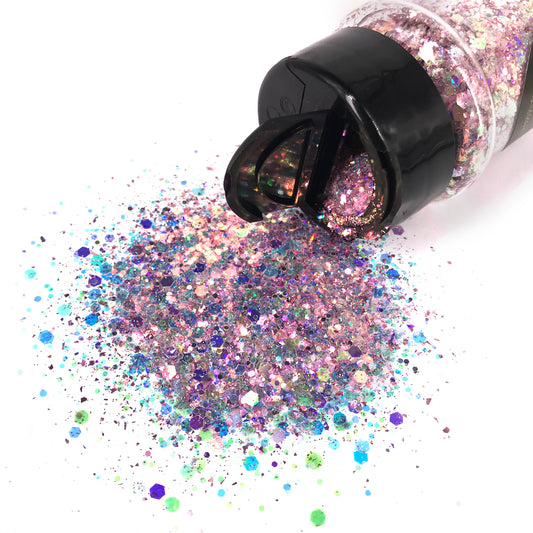 Rose Lavender Mixed Chunky Holographics Glitter